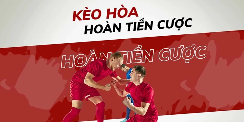 Trong cược Draw No Bet thì người chơi được hoàn tiền khi hai bên hòa nhau